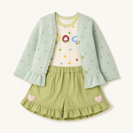 Seafoam Cardigan Dress