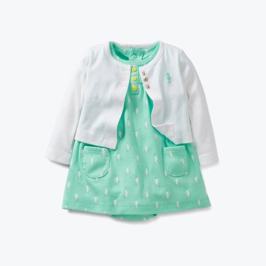 Seafoam Cardigan Dress